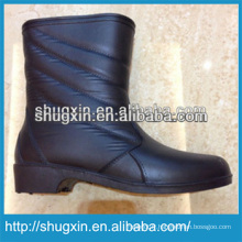 bottes de pluie de pvc durable de femmes matures